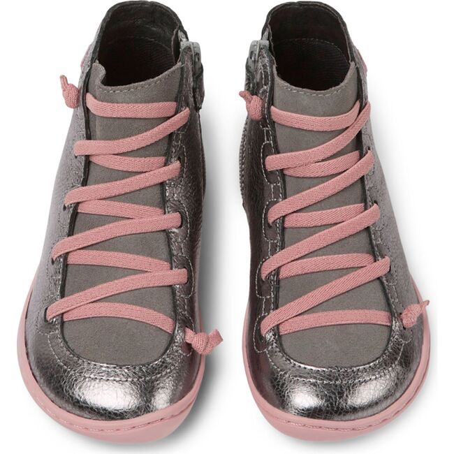 Ankle Boots Peu, Metallic & Pink - Boots - 3