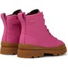 Brutus Ankle Boots, Hot Pink - Boots - 4