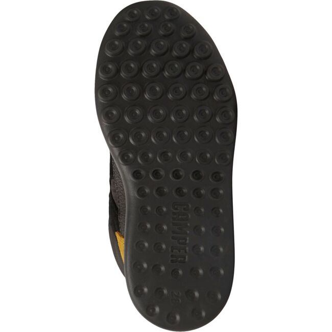 Driftie Sneakers, Black & Mustard - Sneakers - 5