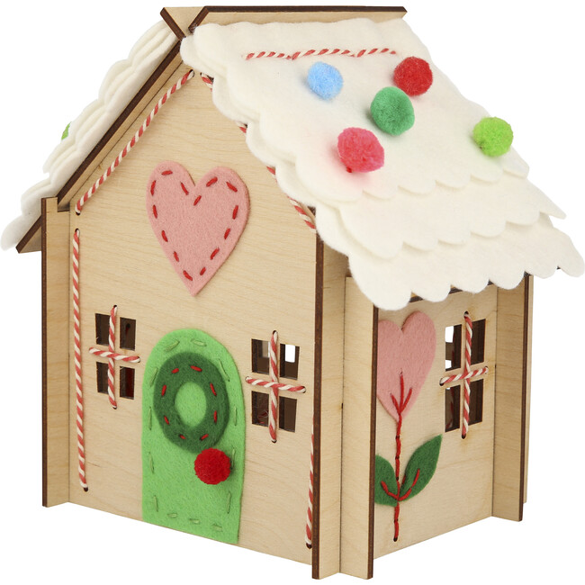 Wooden Gingerbread Craft Kit - Party - 4