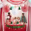 Xmas Honeycomb Garland - Garlands - 2