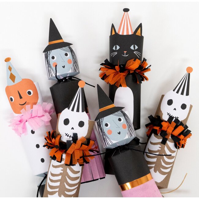 Vintage Halloween Character Crackers - Party - 4
