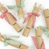 Reindeer Crackers With Gingham Bows - Party - 5