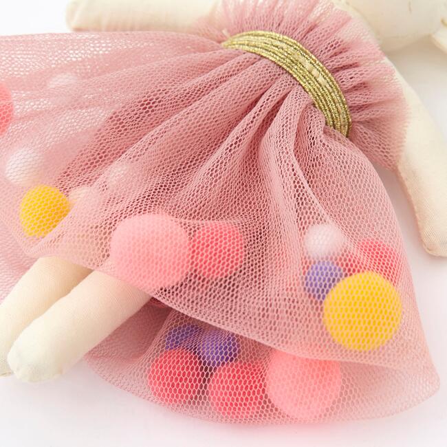 Pink Pompom Mouse Decoration - Party - 4