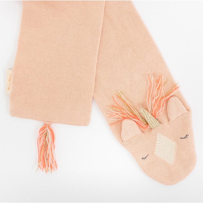 Knitted Unicorn Scarf - Party - 3