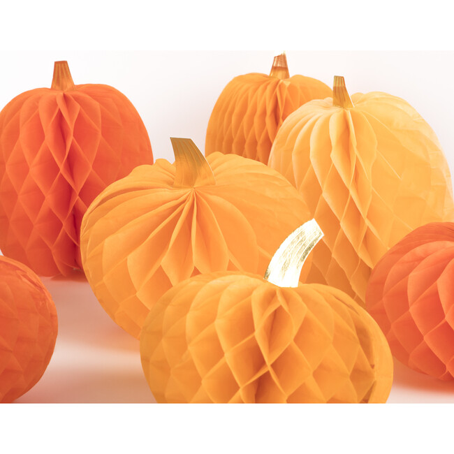 Honeycomb Pumpkins - Party - 3