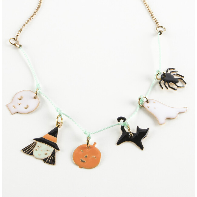 Halloween Enamel Necklace