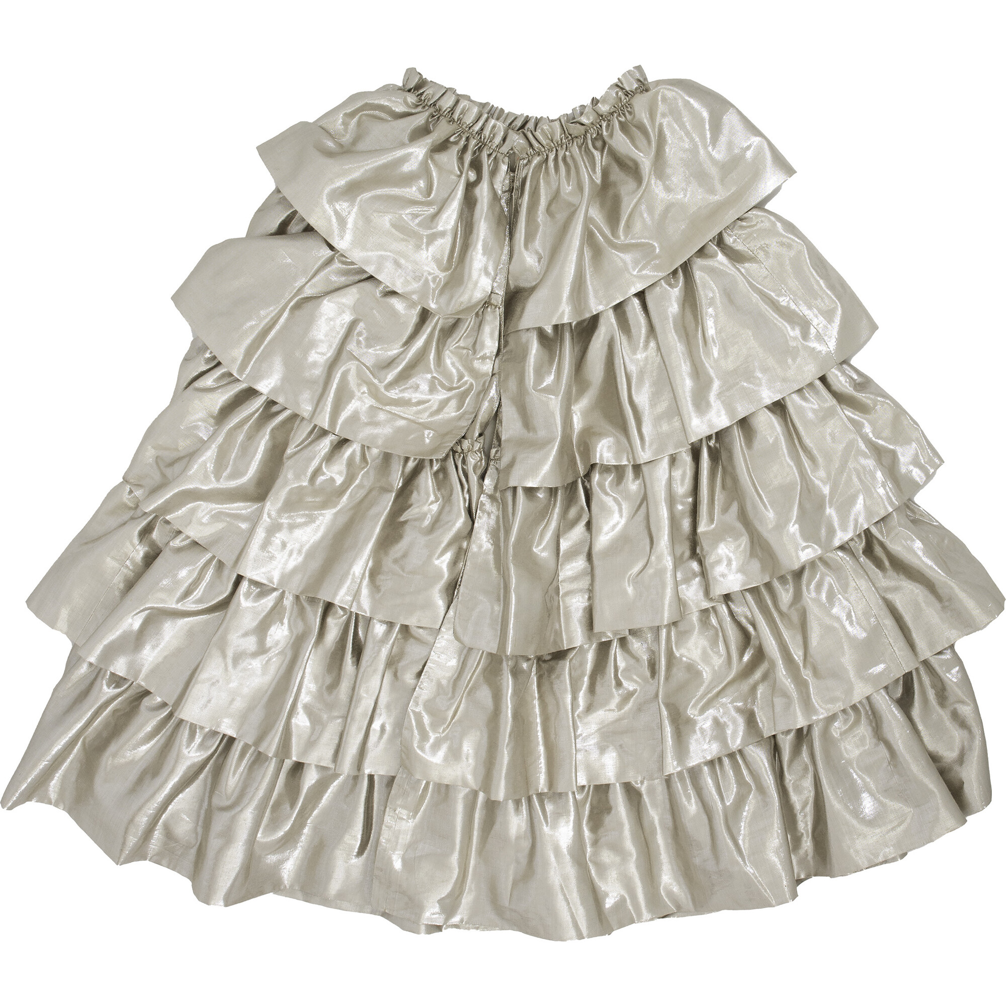 Gold Ruffle Cape - Costumes - 1