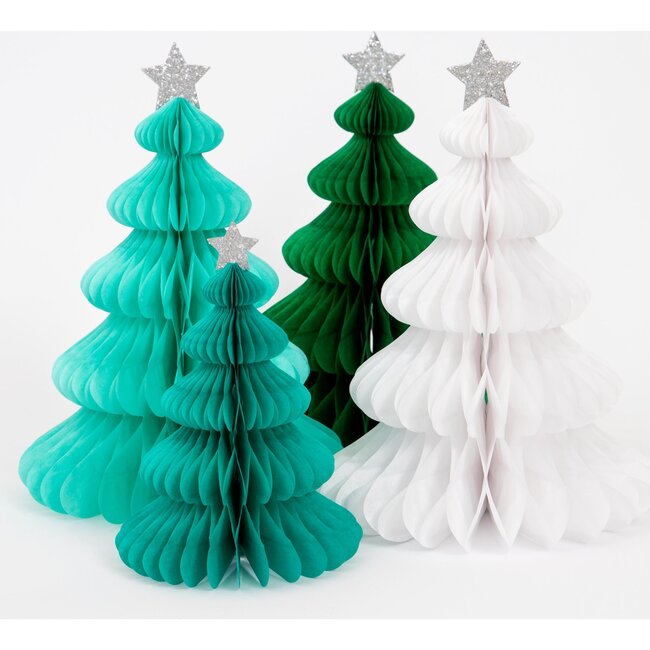 Green Forest Honeycomb Decorations - Party - 2