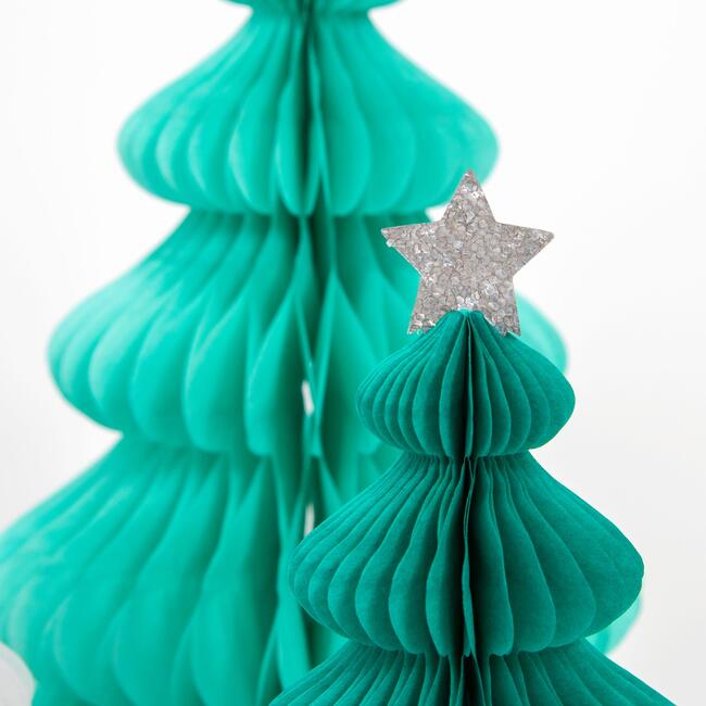 Green Forest Honeycomb Decorations - Party - 3