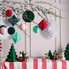 Christmas Honeycomb Decoration Kit - Party - 2