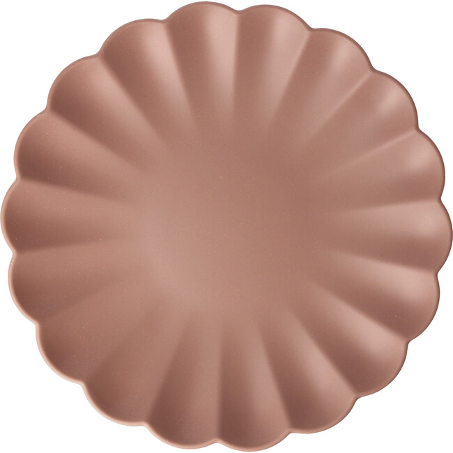 Earthy Large Bamboo Melamine Plates - Party - 4