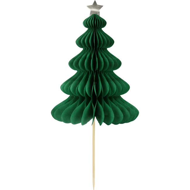 Christmas Honeycomb Cake Topper Set - Tree Toppers - 3