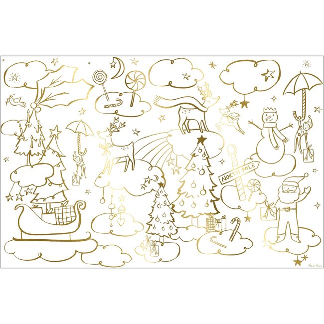 Christmas Colouring Posters - Party - 4