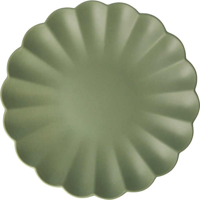 Earthy Large Bamboo Melamine Plates - Party - 7