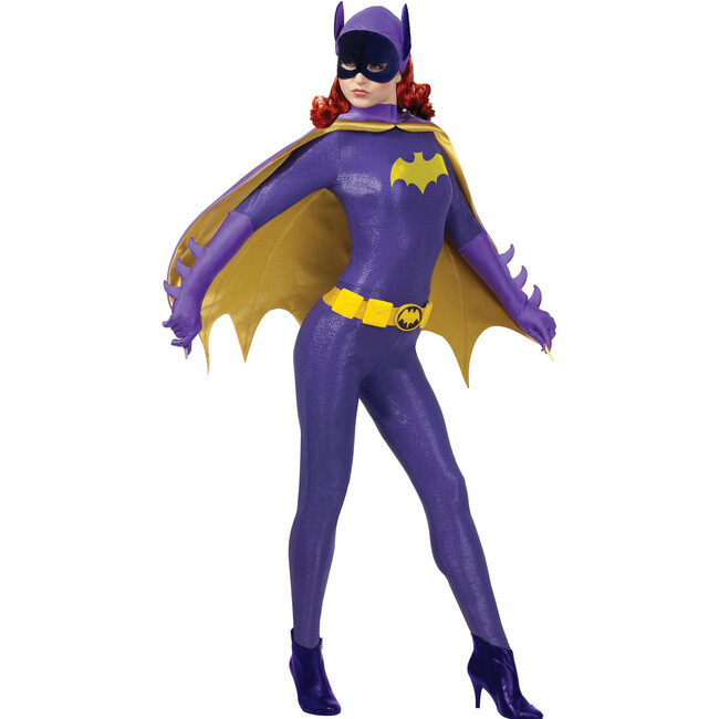 Batgirl Grand Heritage Adult Costume Classic Comic 1966, Multi