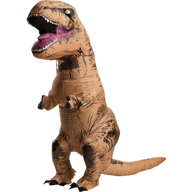 The Original Inflatable T-Rex Adult Costume With Sound, Brown