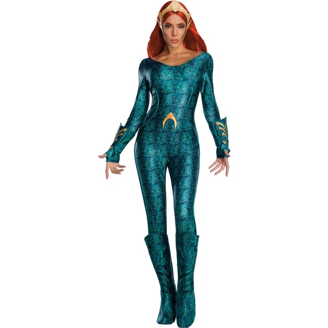 Aquaman Deluxe Mera Adult Costume, Multi