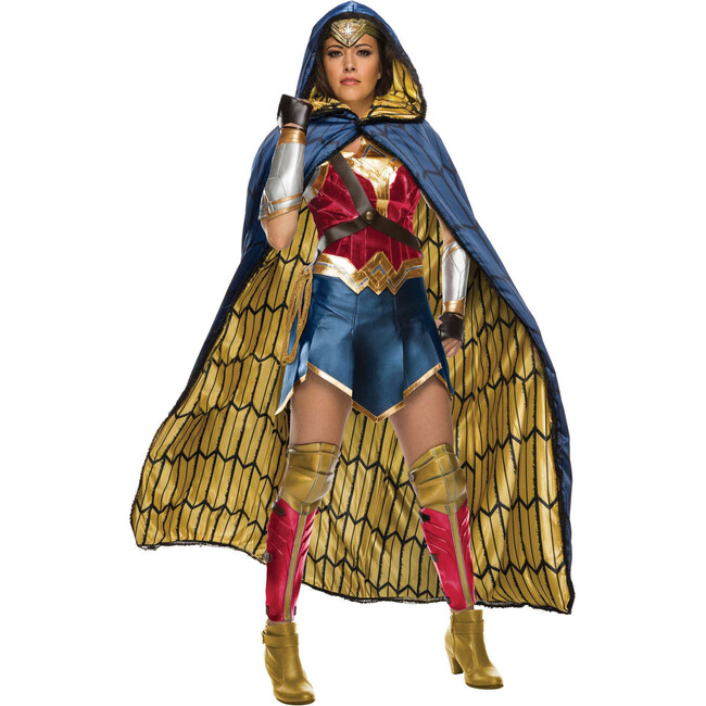 Batman V Superman Grand Heritage Wonder Woman Adult Costume, Multi