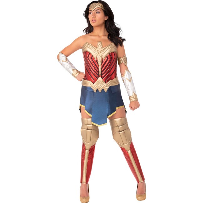 WW2 1984 Wonder Woman Premium Adult Costume, Red