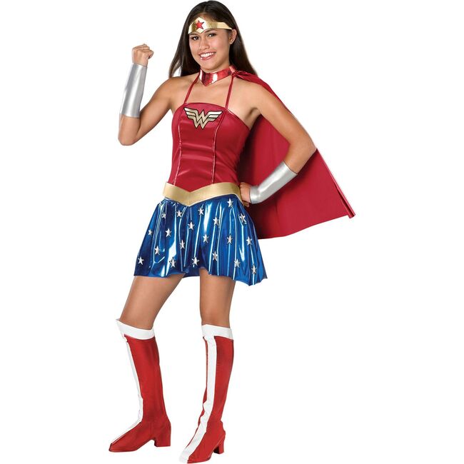 Wonder Woman Classic Teen Costume, Multi