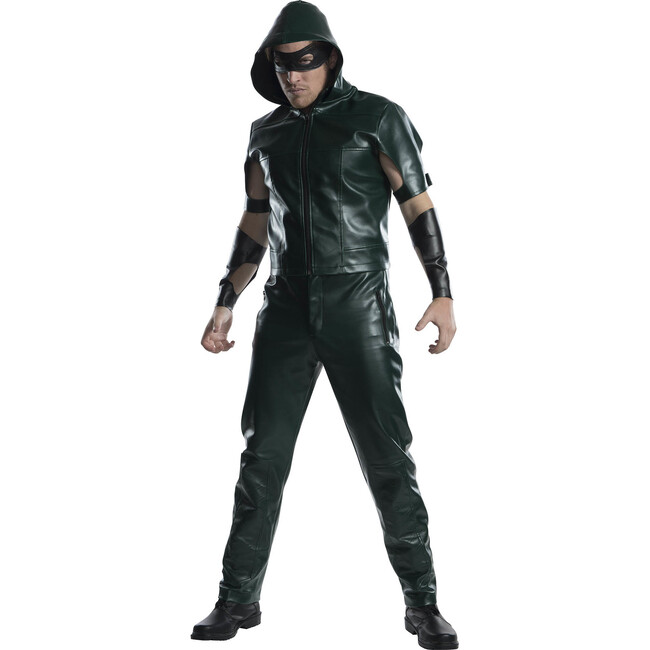 Dc Comics Green Arrow Deluxe Adult Costume, Multi