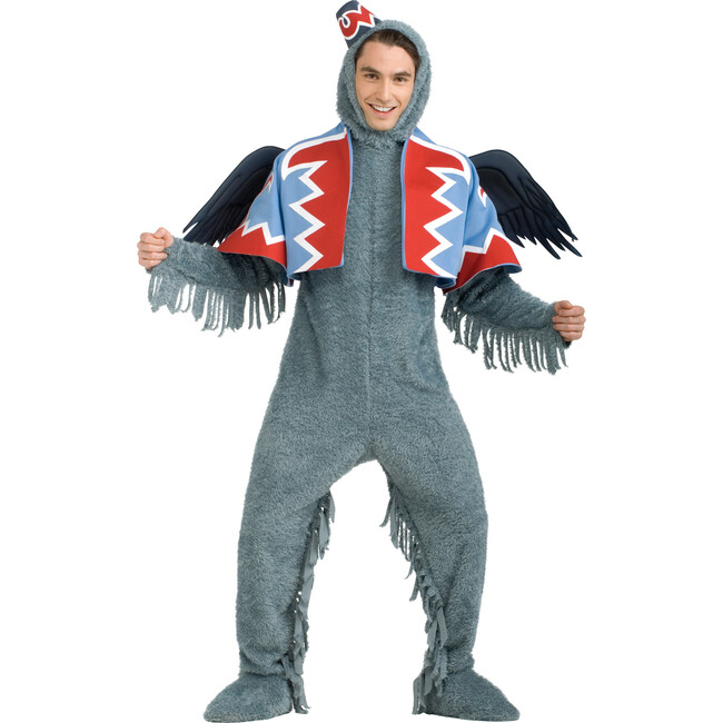 The Wizard Of Oz Adult Deluxe Winged Monkey Costume, Multi