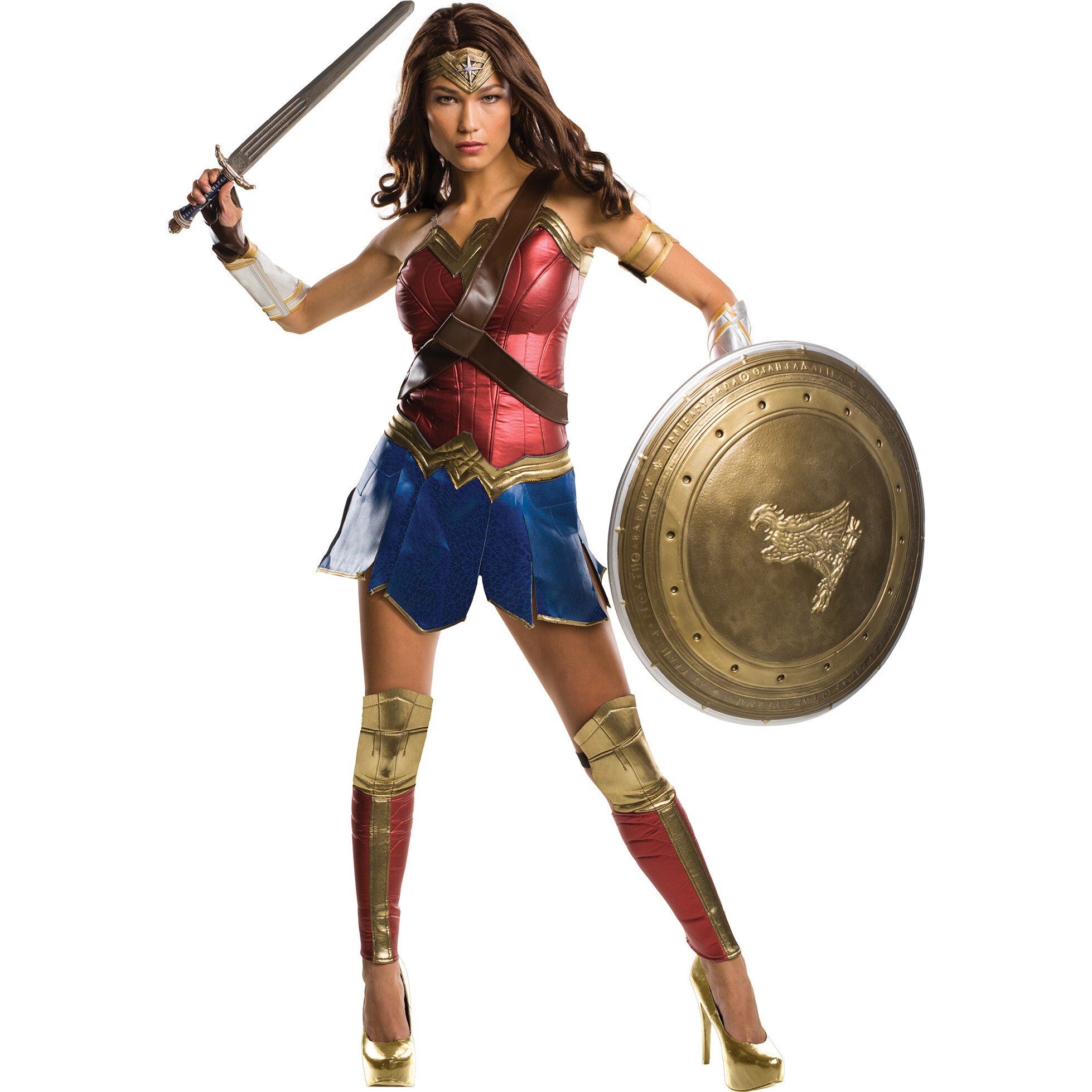 Batman V Superman Dawn Of Justice Wonder Woman Grand Heritage Adult Costume, Multi - Costumes - 1