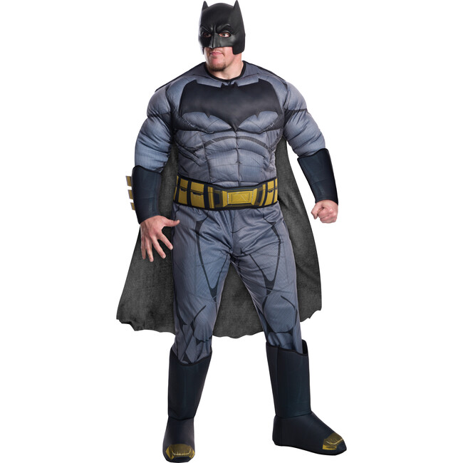 Batman V Superman Dawn Of Justice Batman Deluxe Adult Plus Costume, Multi - Costumes - 1