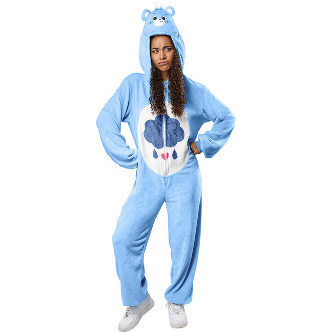 Care Bears Grumpy Bear Comfy Wear Adult Costume, Blue