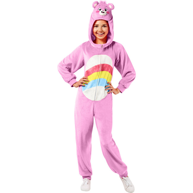 Care Bears Cheer Bear Comfy Wear Adult Costume, Pink