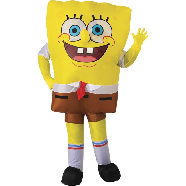 Spongebob Squarepants Spongebob Inflatable Adult Costume, Multi