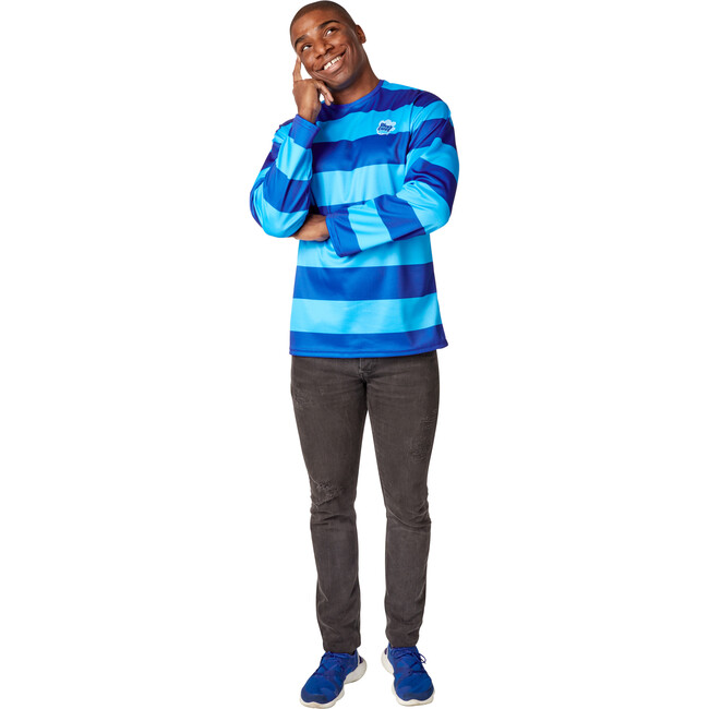Blue's Clues And You Josh Costume Top For Adults, Blue
