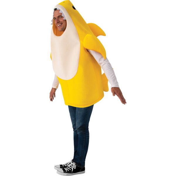Baby Shark Baby Shark Adult Costume, Yellow Rubies Kids