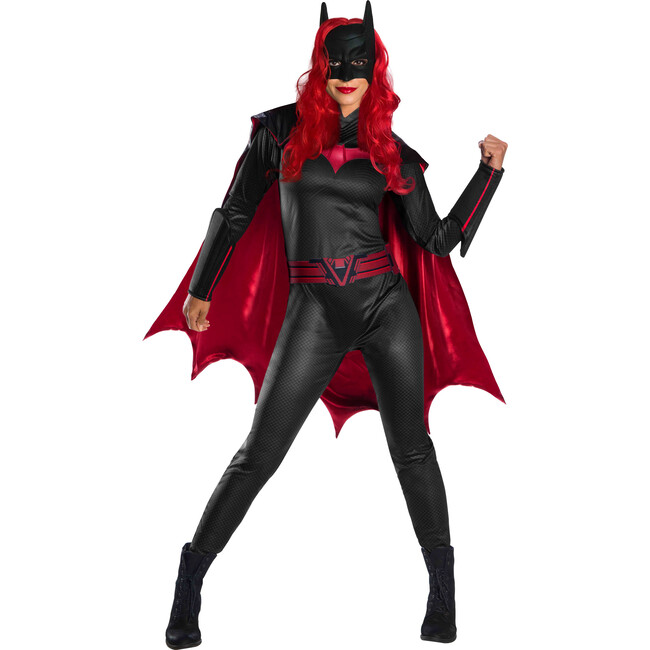 Batwoman Adult Jumpsuit Costume, Black
