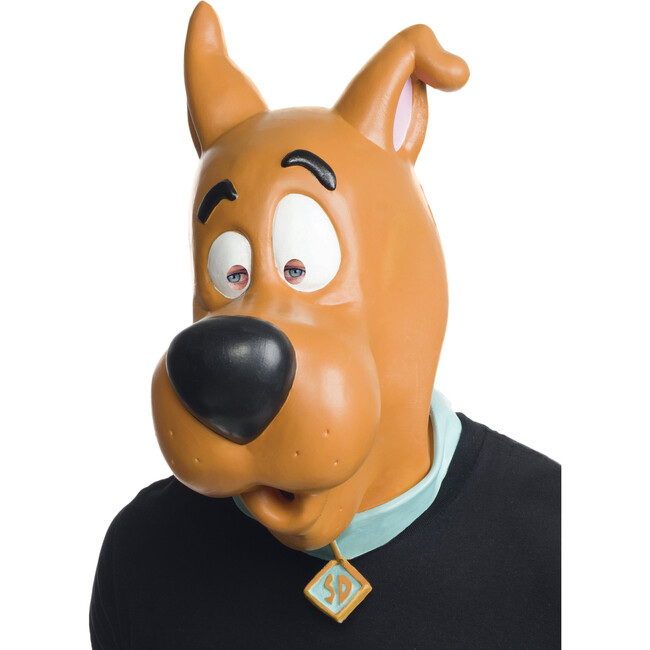 Scooby-Doo Deluxe Overhead Latex Mask, Brown - Costume Accessories - 1