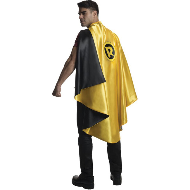 Robin Yellow Deluxe Adult Cape, Yellow - Costumes - 1
