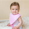 Muslin Stay-Dry Teether Bibs, Pink Bunny - Bibs - 3