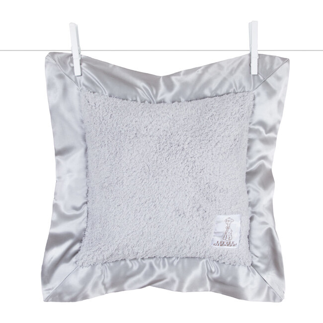 Chenille Pillow, Silver