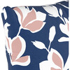 Decorative Pillow, Silhouette Floral Navy Blush - Decorative Pillows - 2