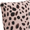 Decorative Pillow, Washed Cheetah Pink Black - Decorative Pillows - 2