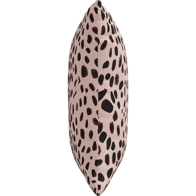 Decorative Pillow, Washed Cheetah Pink Black - Decorative Pillows - 3