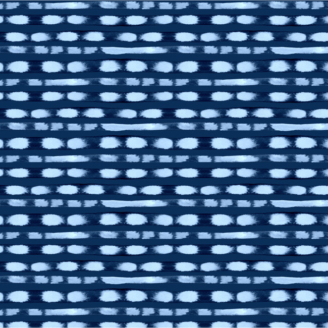 Decorative Pillow, Blot Stripe Cobalt - Decorative Pillows - 4
