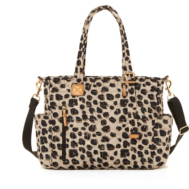 Carry Love Tote, Leopard - Diaper Bags - 5