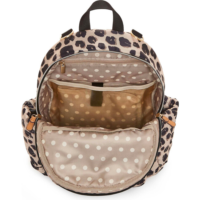 Little Companion Backpack, Leopard - Backpacks - 5