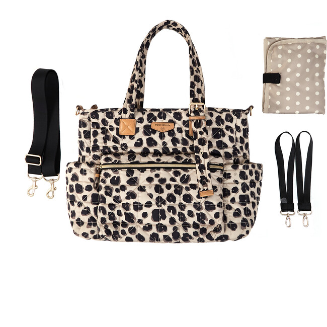 Carry Love Tote, Leopard - Diaper Bags - 9