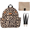 Little Companion Backpack, Leopard - Diaper Bags - 7 - thumbnail