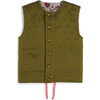 Antero Green Padded Flowers - Vests - 1 - thumbnail