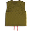 Antero Green Padded Flowers - Vests - 2