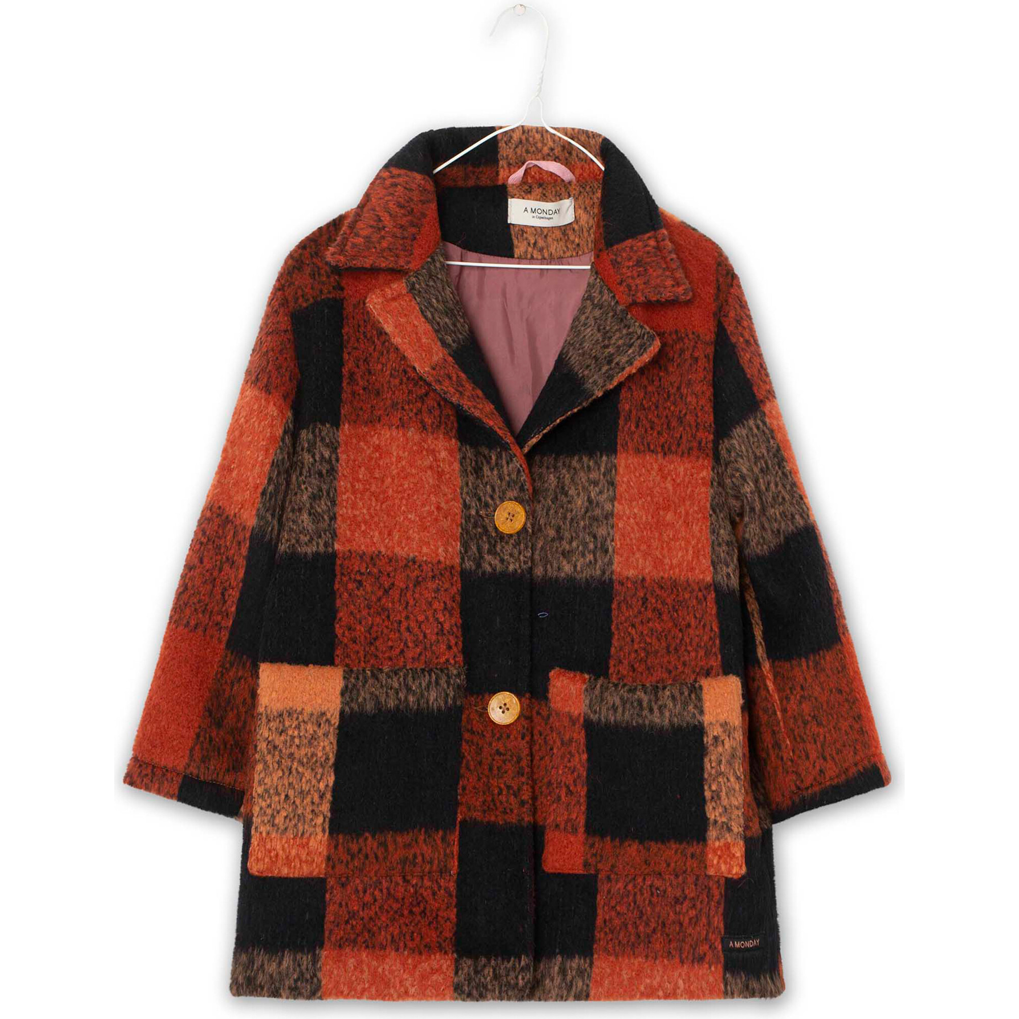 Hope Jacket, Rooibos Tea - Wool Coats - 1